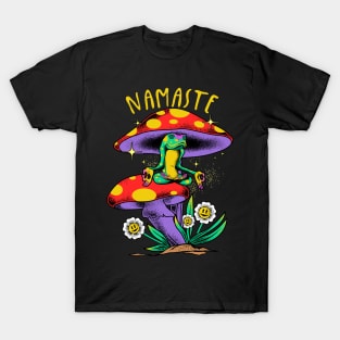 Namaste Mushroom World T-Shirt